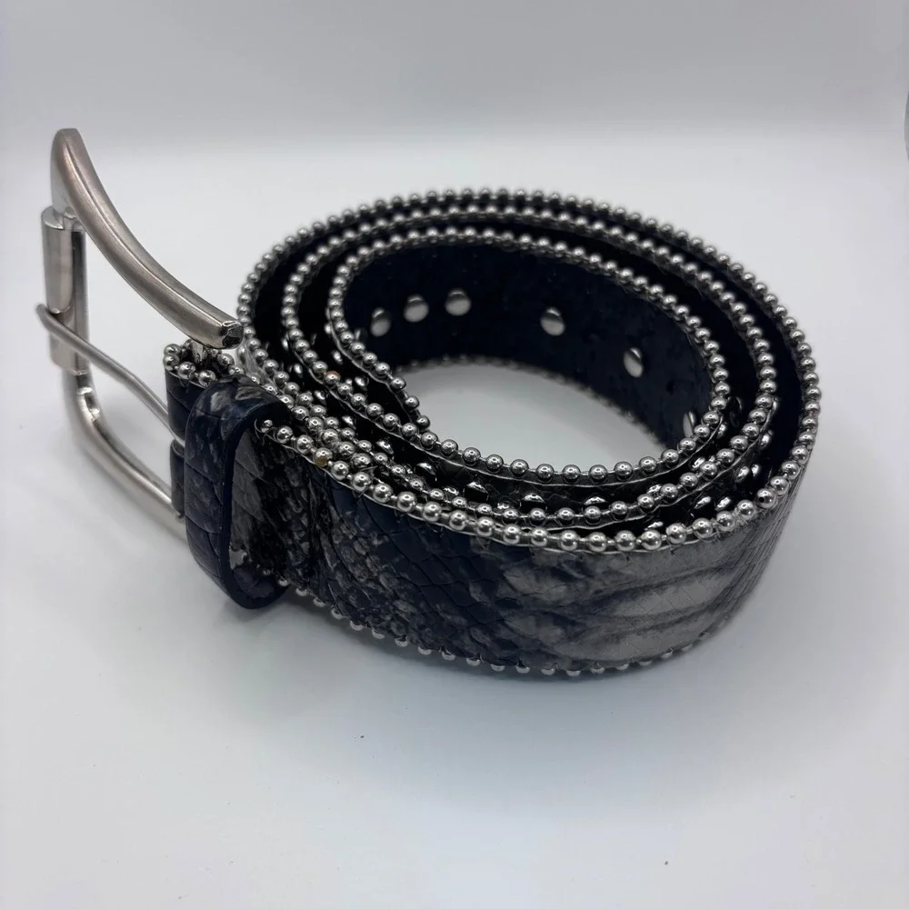 N/A faux snakeskin